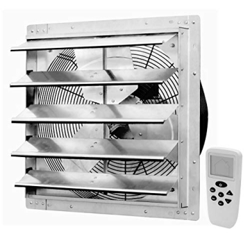iLiving 18" Shutter Exhaust Fan - Smart Remote Controlled Ventilation Solution