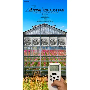 iLiving 18" Exhaust Fan with Remote Control for Efficient Cooling