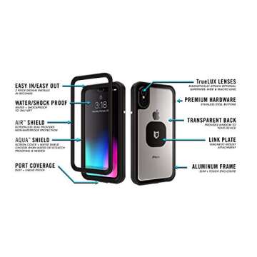 HITCASE SHIELD LINK iPhone X Case - Thinnest Waterproof Cover
