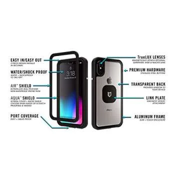 HITCASE SHIELD LINK iPhone X Case - Thinnest Waterproof Cover