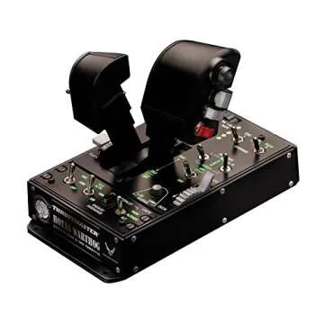 Thrustmaster HOTAS Warthog Dual Throttles for Flight Simulation, Official Replica of the U.S Air Force A-10C Aircraft (Compatible with PC)