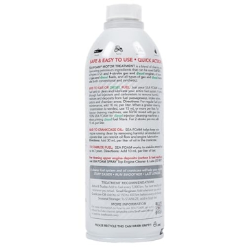 Sea Foam SF-16 Motor Treatment for Engine Performance