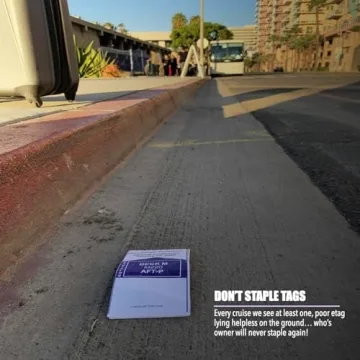 Waterproof Princess Cruise Luggage Tag Holders 4 Pack