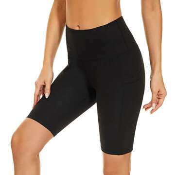 Custer's Night High Waist Out Pocket Yoga Pants for Women