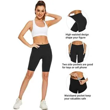 Custer's Night High Waist Out Pocket Yoga Pants for Women