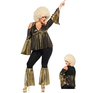 Leg Avenue Plus Size Disco Diva Costume for Women