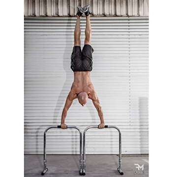 Lebert Fitness Dip Bar Stand - Original Equalizer by Frank Medrano