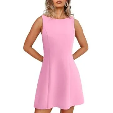 Stylish WIHOLL Women’s A Line Mini Dress for All