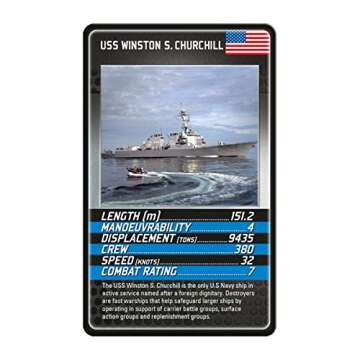 Battleships Top Trumps Card Game - Fun & Educational