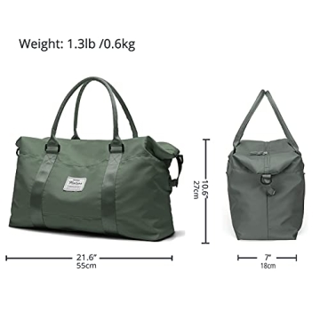 Stylish Waterproof Travel Duffel Bag with Wet Pocket