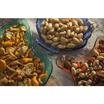 FERIDIES Honey Cheddar 5 O'Clock Crunch Gourmet Sweet and Spicy Snack Mix, 6oz Tin