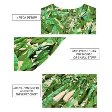 RITERA Plus Size Midi Dress for Women Stylish Comfort