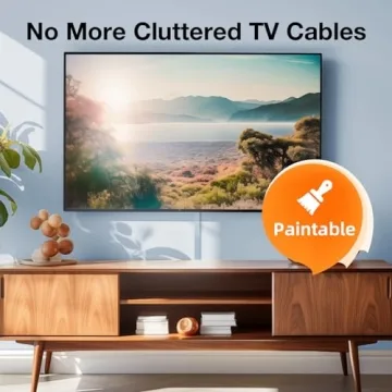 Delamu Cord Hider for Organized Cable Management