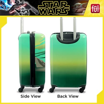Star Wars Grogu Kids Rolling Luggage Hardshell Carry-On