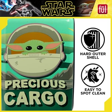 Star Wars Grogu Kids Rolling Luggage Hardshell Carry-On