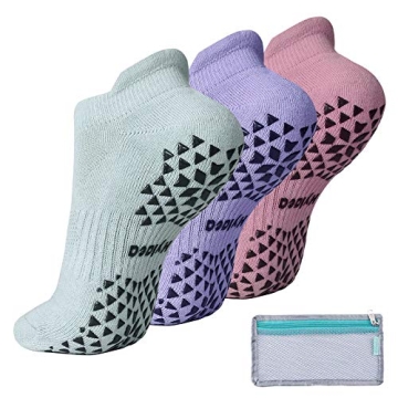 Hylaea Non Slip Socks for Yoga Pilates Yoga Comfort Grip
