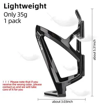 ROCKBROS Ultra-Light Bike Water Bottle Holder for Cyclists