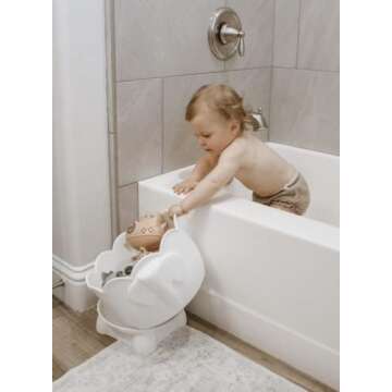 Stylish Elephant Bath Toy Storage - Fun & Functional