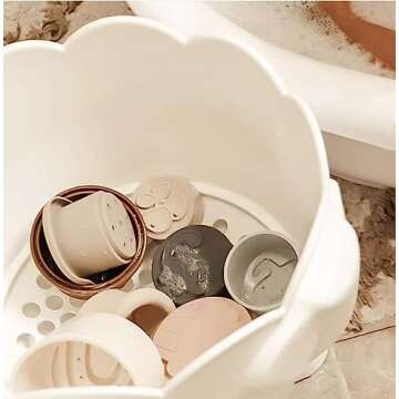 Stylish Elephant Bath Toy Storage - Fun & Functional