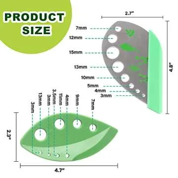 LUVCOSY Herb Scissors, Premium Stainless Steel 5 Blade Kitchen Salad Scissors Dishwasher Safe, Sharp and Convenient 5 Blade Kitchen Scissors with Safety Cover, Herb Stripping Tool and Cleaning Comb