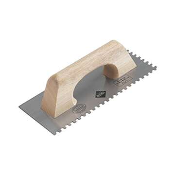 Rubi 65984 Steel Notched Trowel