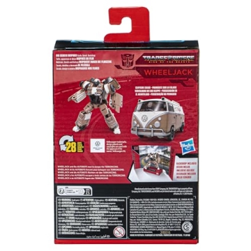 Transformers Rise of Beasts Wheeljack Deluxe 4.5-inch Figure
