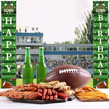 Vibrant Batiyeer Football Birthday Banner for Parties