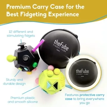 PILPOC Dodecagon Fidget Cube for Stress Relief