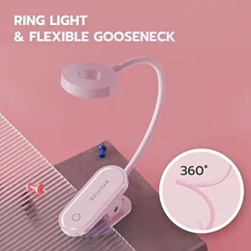 Rechargeable enclize Book Light with Adjustable Brightness