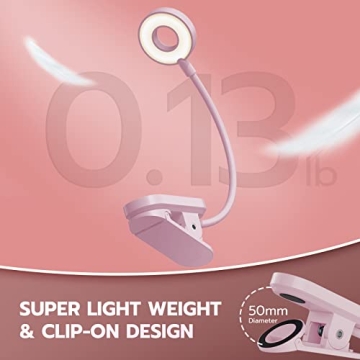 Rechargeable enclize Book Light with Adjustable Brightness