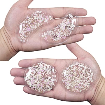 Reusable Gel Ice Pack Eye Pads for Pain Relief and Relax