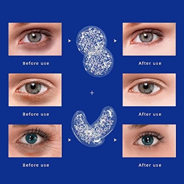 Reusable Gel Ice Pack Eye Pads for Pain Relief and Relax