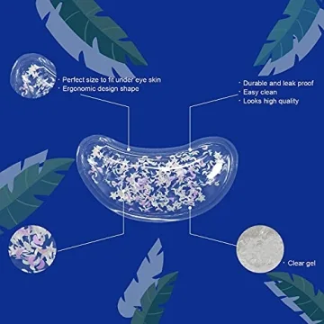 Reusable Gel Ice Pack Eye Pads for Pain Relief and Relax