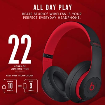 Beats Studio3 Wireless Noise Cancelling Headphones - Ultimate Sound Quality