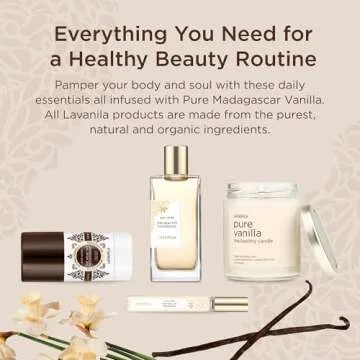 Lavanila Pure Vanilla Perfume for Women, 3.4 Fl Oz - Pure Madagascar Vanilla Fragrance, Clean and Natural Eau de Parfum Made In USA