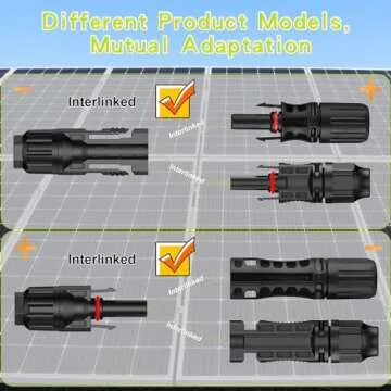 Durable 6 Pairs Solar Connectors 10AWG for Solar Power Systems