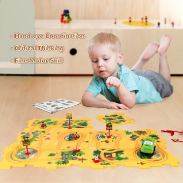 XAZASTOV Floor Puzzles for Kids Aged 3-6