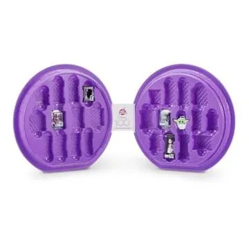 Mini Brands Disney 100 Platinum Collector's Case by ZURU with 2 Exclusive Minis, Platinum Minis, Celebrate Disney 100