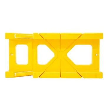 GreatNeck BSB14 12 Inch Mitre Box With 14 Inch Back Saw, Reinforced Steel Back Saw for Accurate Cutting, Receptacle Box Saw With Degree Cutting Guide