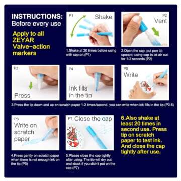 ZEYAR Liquid Gold Chrome Marker for Stunning Crafts