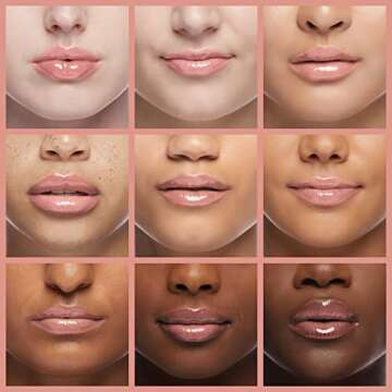 Neutrogena Hydro Boost Moisturizing Lip Gloss, Hydrating Non-Stick and Non-Drying Luminous Tinted Lip Shine with Hyaluronic Acid to Soften and Condition Lips, 23 Ballet Pink Color, 0.10 oz