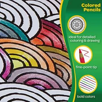 Crayola Colouring Pencils - Perfect for Kids and Adults