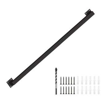 Sturdy 6FT Black Iron Hand Railing for Safety and Style