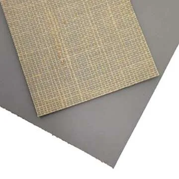 Speedball Red Baron Unmounted Linoleum Block, 9-Inch x 12-Inch Battleship Grey