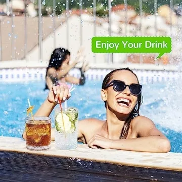 Lvtrupc Vintage Hobnail Glass Set – Stylish & Durable