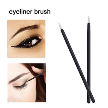 Lemoncy 150-Piece Disposable Makeup Tool Kit - Brushes & Applicators