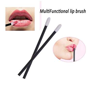 Lemoncy 150-Piece Disposable Makeup Tool Kit - Brushes & Applicators