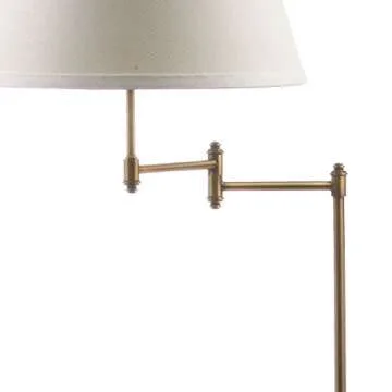 SAFAVIEH Ingram Gold Swing Arm Floor Lamp for Living Space