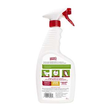 Nature’s Miracle Cage Cleaner 24 fl Oz, Small Animal Formula, Cleans And Deodorizes Small Animal Cages, 2nd Edition