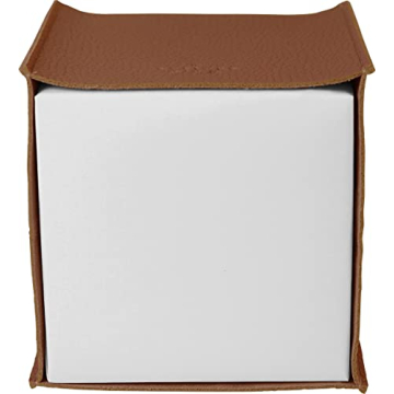 Carrotez Stylish PU Leather Tissue Box Cover for Home & Office